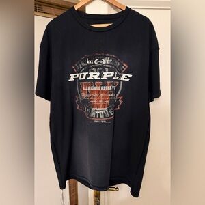 Purple Brand Graphic Men's T-Shirt Texturized Inside Out T-shirt ‘Black’